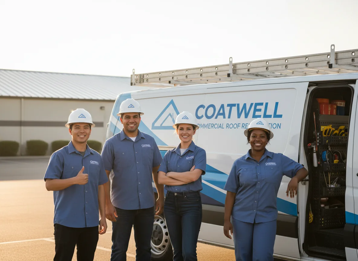 Commercial roof coating company in Silver City, IA